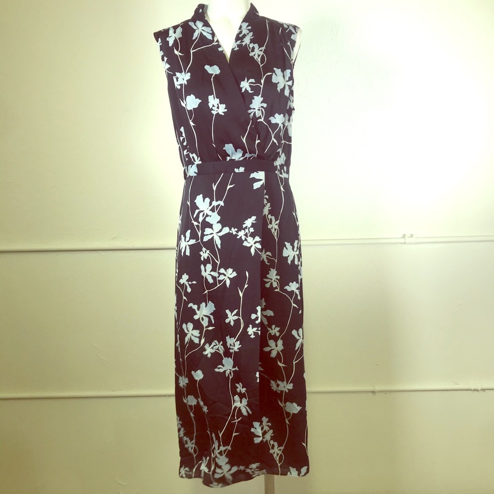 Equipment Femma Floral Midi Dress